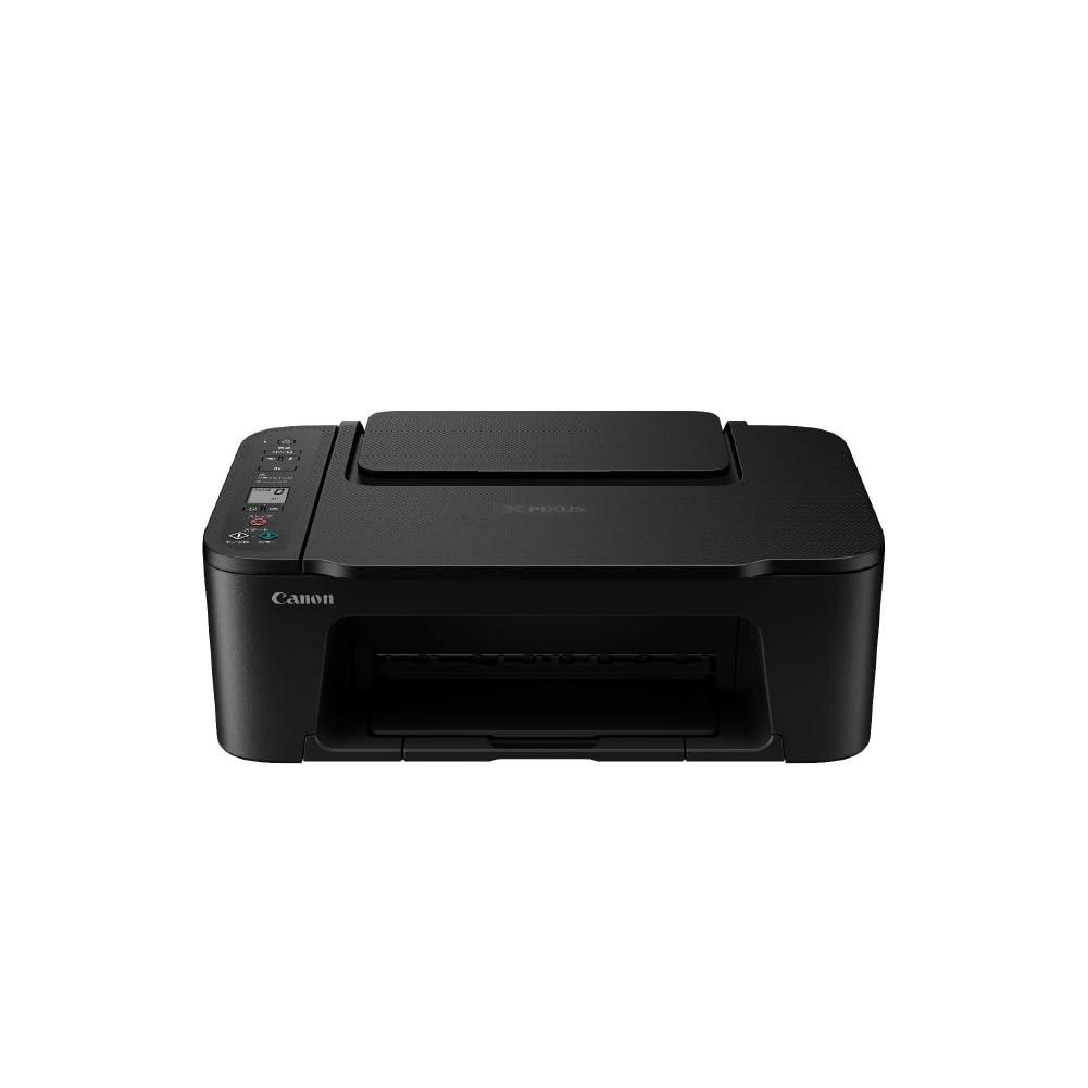Canon A4 Inkjet Multifunction Printer TS3730 BLACK Wi-Fi Compatible Telework Compatible Ink BCI-366/365 Series
