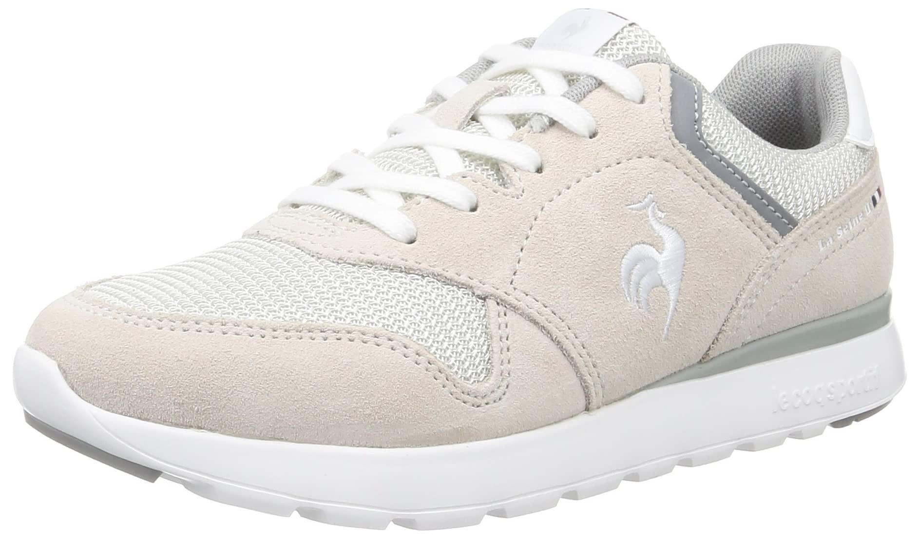 [Le Coq Sportif] LA Seine II Wide Sneakers - Odor Control, Lightweight, Low-Rebound, Easy to Wear, 3E Width, Women's, New Logo_LB (QL3VJC04LB) 23.5 cm
