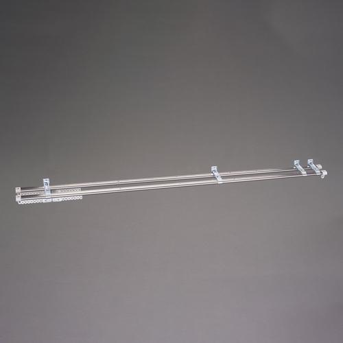 ESCO Curtain Rail Set, Telescopic/Double, 1.6-3.0m EA970KA-13