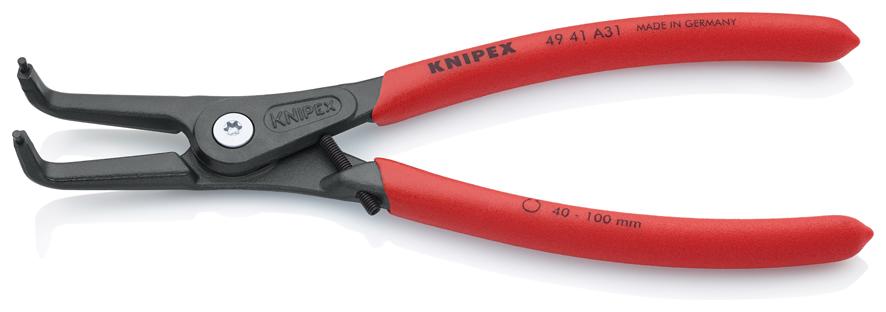 ESCO 40-100mm Snap Ring Pliers for Shafts (with Stopper) EA590BK-13