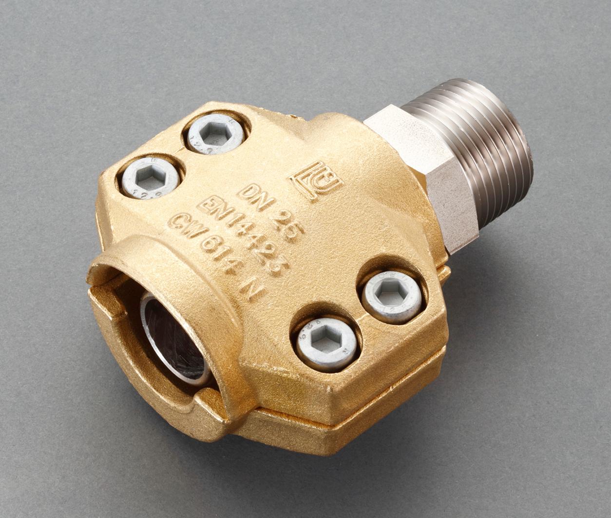 ESCO 19mm Male Thread Safety Hose Clamp (Steam/Hot Water Use) EA141BL-106