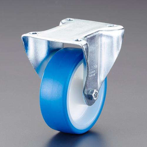 ESCO 100mm Casters (Fixed Mounting Bracket/Quiet Comfort Type) EA986KA-81