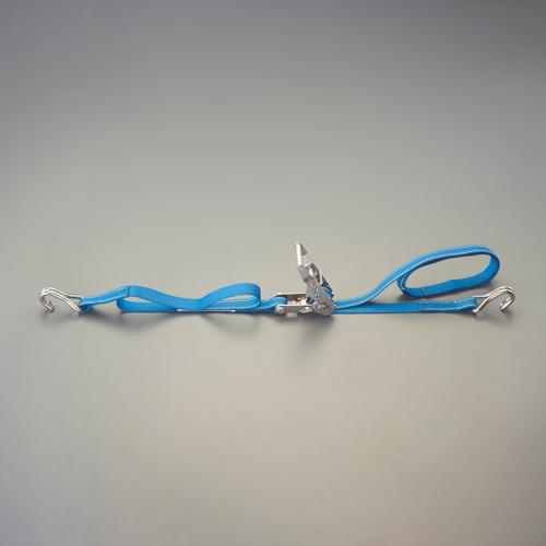 Esco Belt Tensioner with Hooks on Both Ends / Stainless Steel 25mm x 5.0m / 254kg EA982SF-5