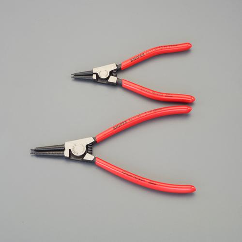 Esco 2-Piece Set Snap Ring Pliers (Shaft Type / Includes Tool Roll) EA590-36