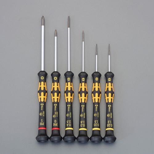 Esco 6-Piece Set [+ -] Screwdriver Precision/ESD EA550MJ-100