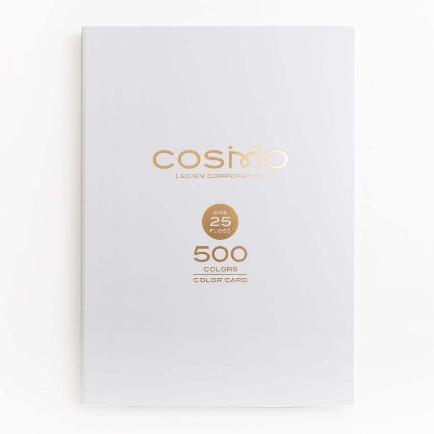 Lucian COSMO Actual Embroidery Thread Sample Book A4 Size (4 Spreads) Approx. 1.7cm Thickness LUC-SAMPLE7