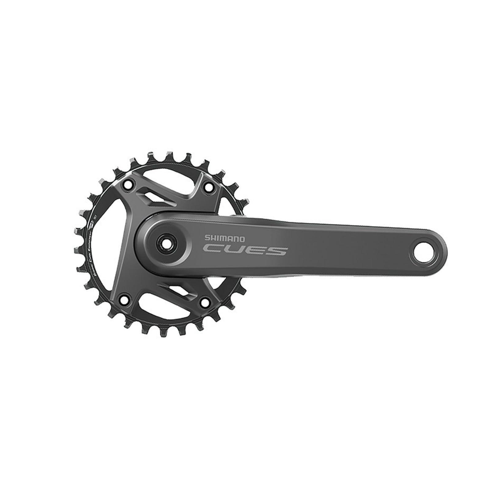 SHIMANO CUES Front Chainring FC-U6000-1 with Chain Guard Crankset Length: 175mm 42T 9/10/11-speed EFCU60001EXB2C