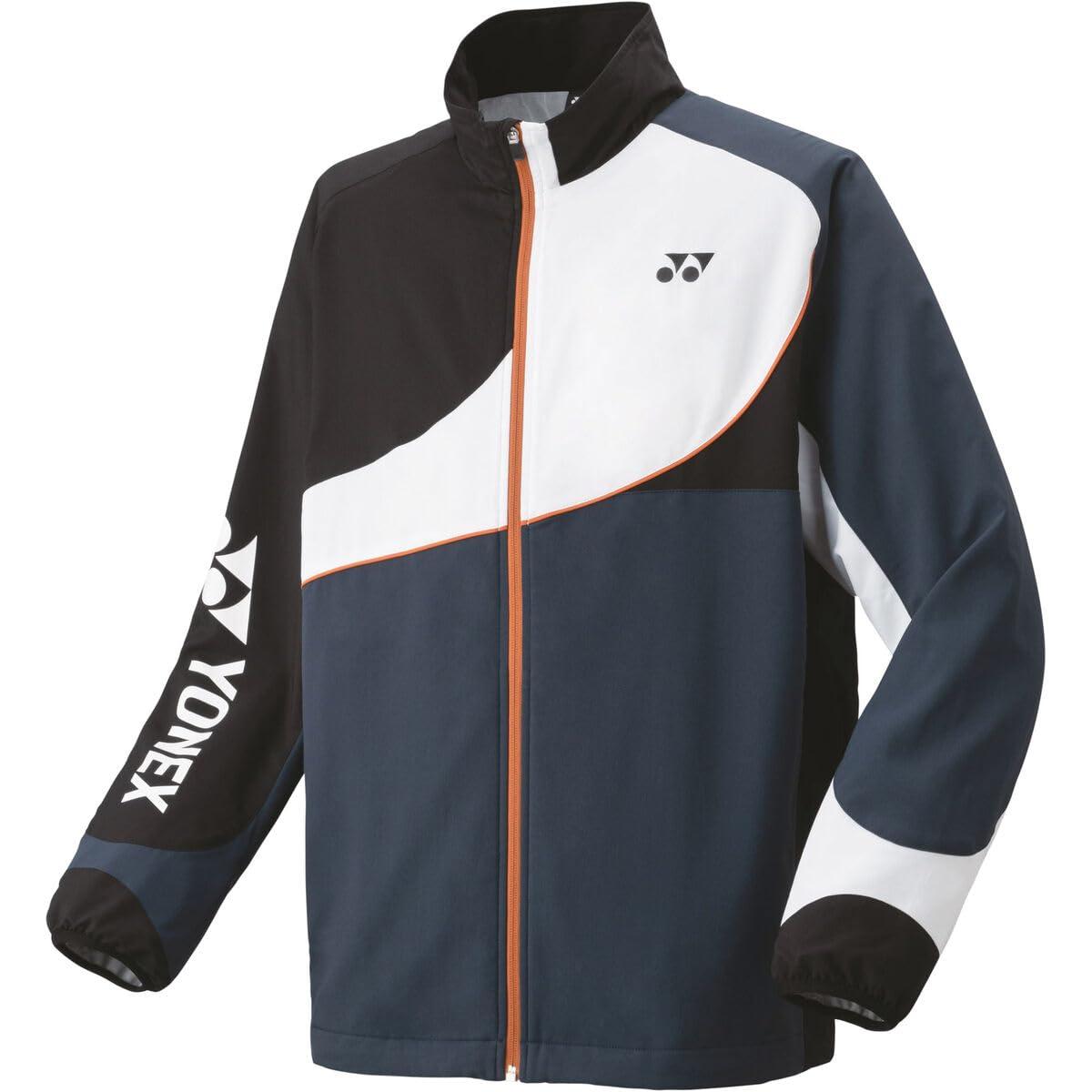 [Yonex] Hooded Wind Warmer Shirt with Lining, Dark Gunmetal (277) XO