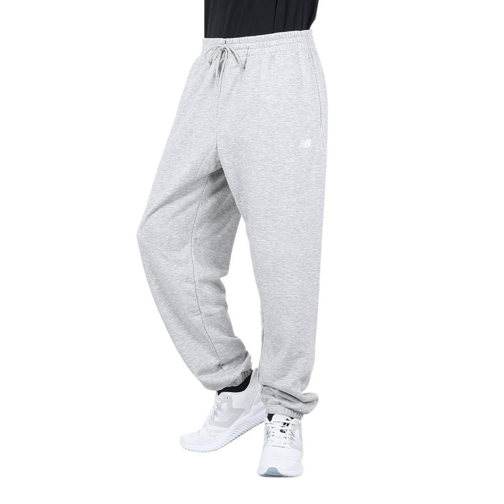 [New Balance] Men's Sweatpants Small Logo Sweat Jogger Pants (MP41519) Athletic Gray