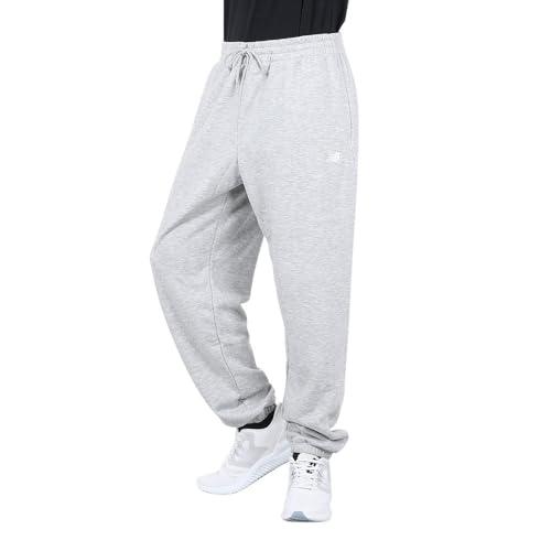 [New Balance] Men's Sweatpants Small Logo Sweat Jogger Pants (MP41519) Athletic Gray