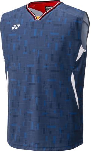 [Yonex] Sleeveless Shirt Men's Game Shirt (Sleeveless) Denim Navy (629) M