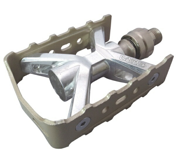 Mikashima (MKS) Bicycle Pedal ESPRIT Ezy Superior (Esprit Easy Superior) Silver