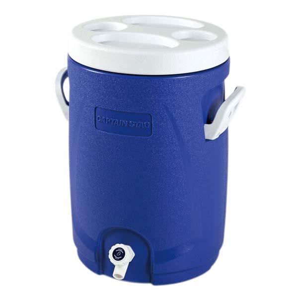 CAPTAIN STAG Jug Rigard Water Jug & Cooler 18L Blue UE-2020