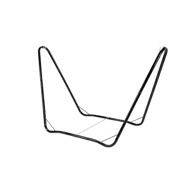 CAPTAIN STAG Camping Gear Chair Steel Pole Chair Mock Stand II Black UD-2014