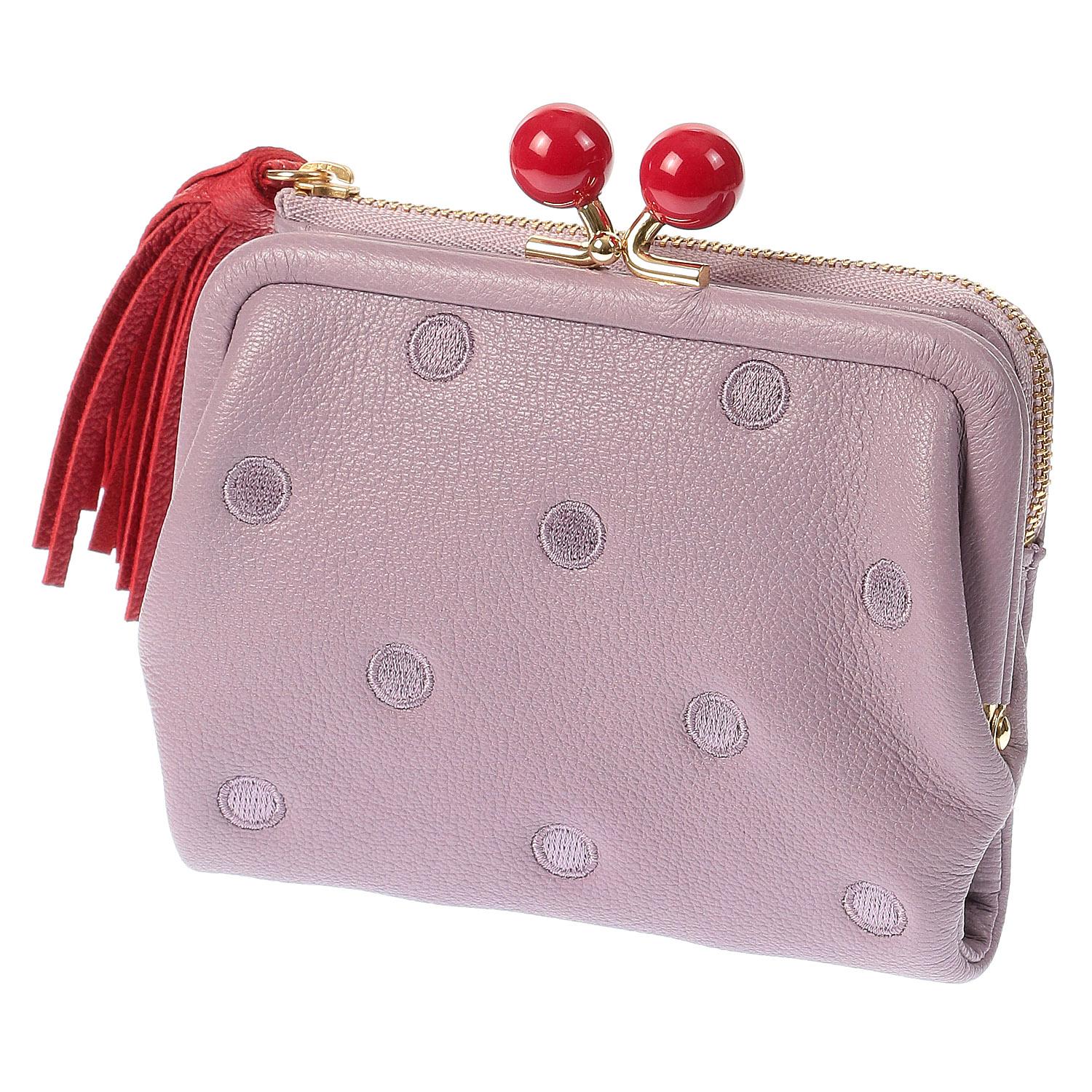 [Perke] Acrylic Bead Gusseted Wallet 08-06-03560 Women's LVDOT