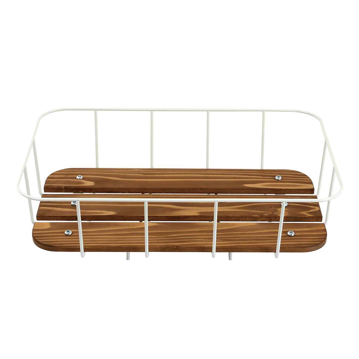 Showa Industries ADVANS+f Wood Wire Rack Shallow Type WRN WH