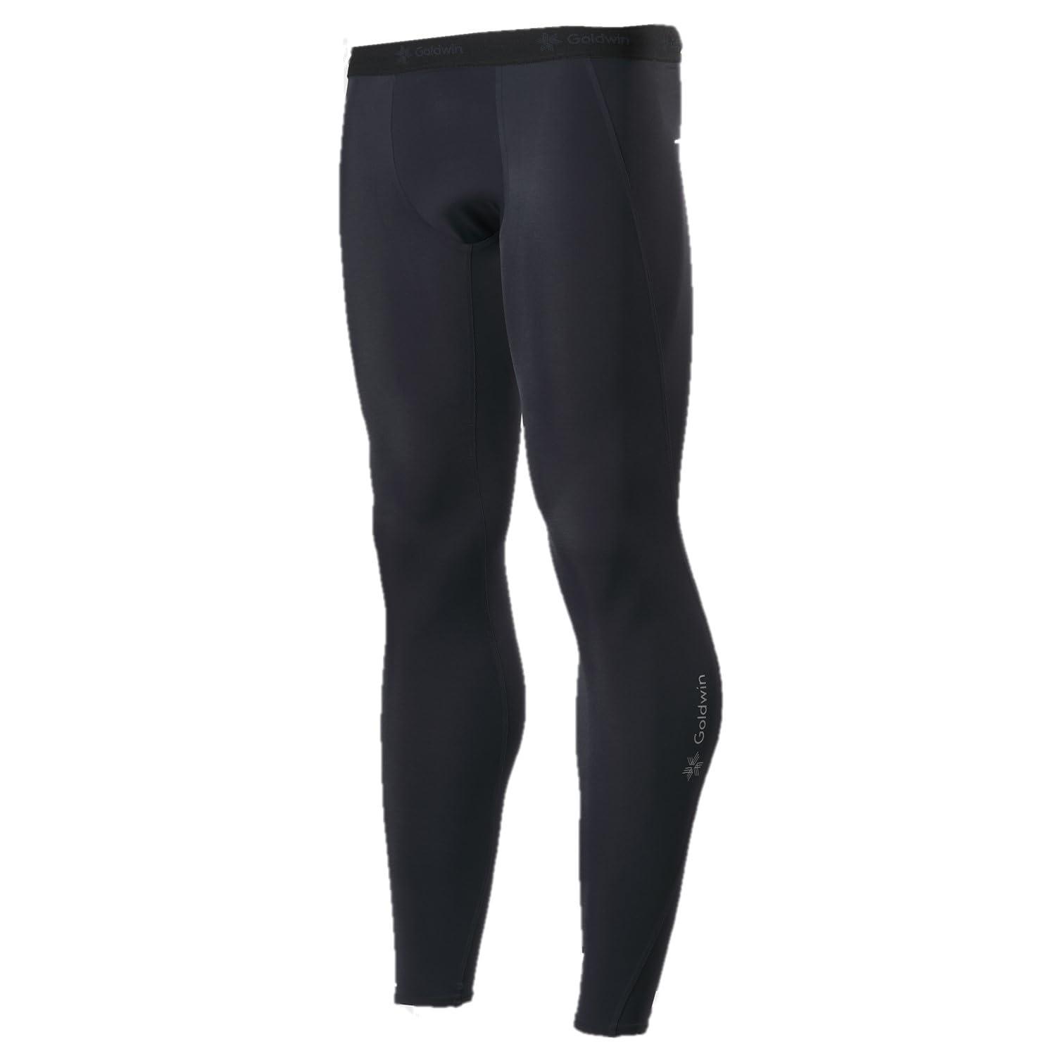 [Goldwin] Compression Long Tights GC03355 Black 1