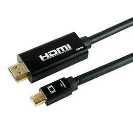 Assy Horic (HORIC) Mini DisplayPort to HDMI Conversion Cable 3m Mini DisplayPort to HDMI MDPHD30-177BKX5 5-Pack