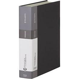 KING JIM Clear File A4 100-Sheet Black KJ-136-5SP-BKX5 5-Pack