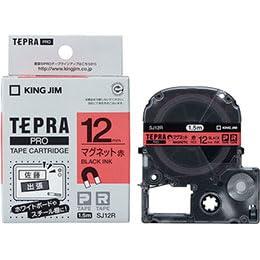 KING JIM Tepla PRO Tape Magnet 12mm Red KJ-SJ12RX5