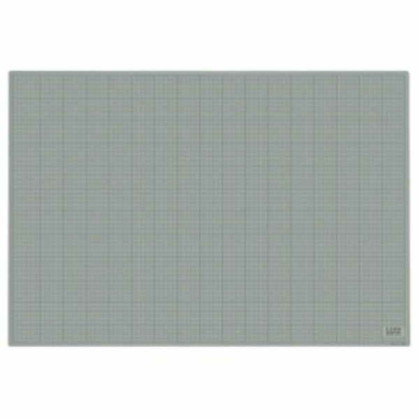Lion Office Supplies Cutting Mat Recycled PVC Double-Sided Use 900×620×3mm Gray/Black CM-9012 1 Sheet
