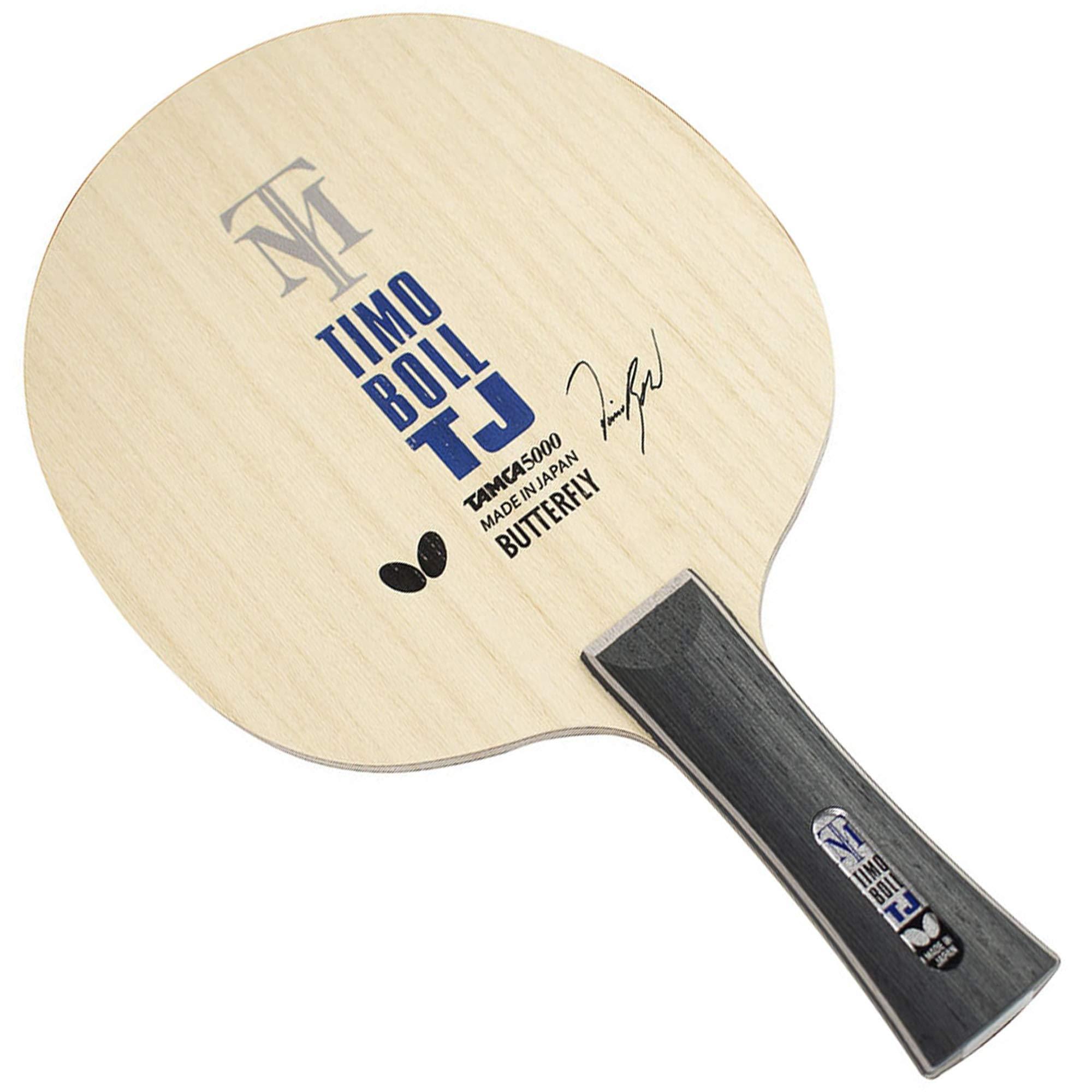 Butterfly Table Tennis Racket Timo Boll TJ Shakehand Attacking Racket with Special Material Kids (10-13 years old) Advanced Player Flare Large Ball Compatible 36941