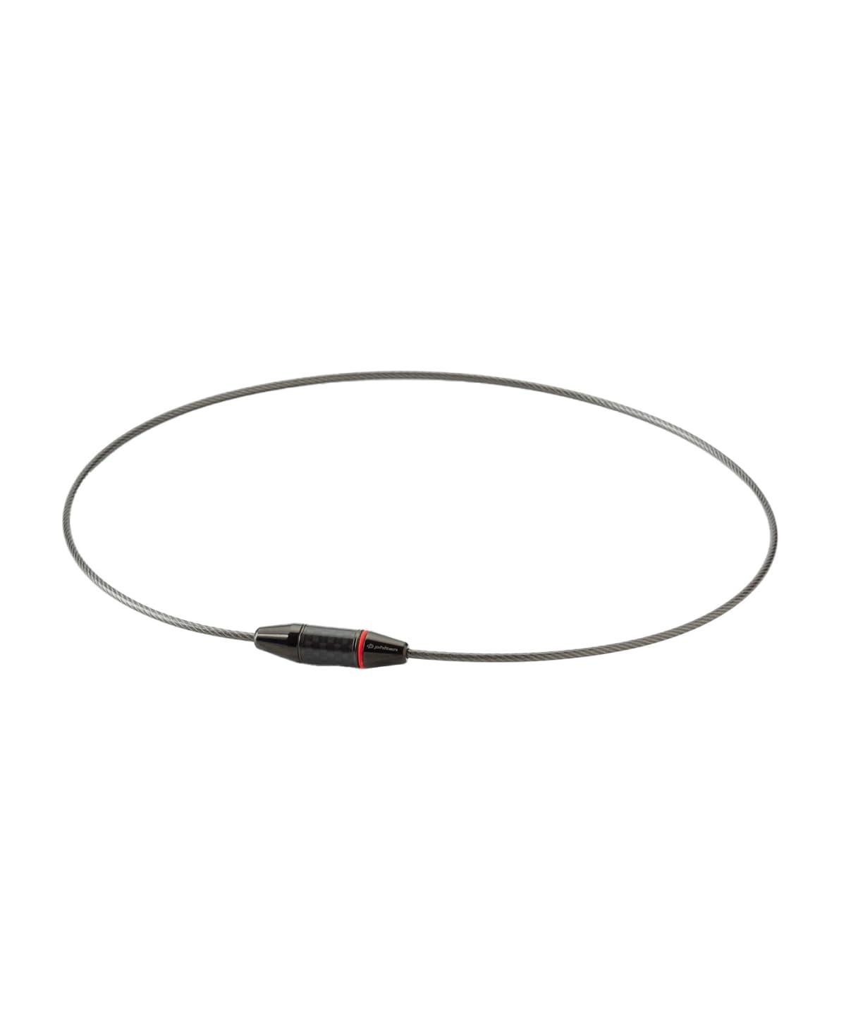 phiten RAKUWA Necklace Wire EXTREME Carbon|| Black 50cm Men's