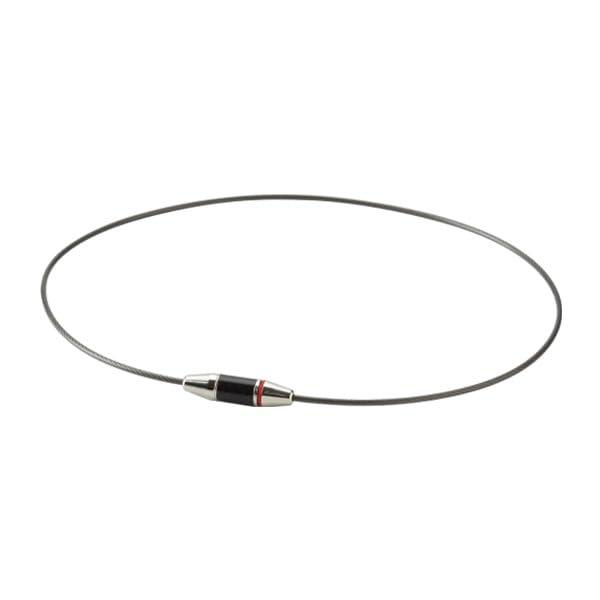 phiten RAKUWA Necklace Wire EXTREME Carbon|| Silver 50cm Men's