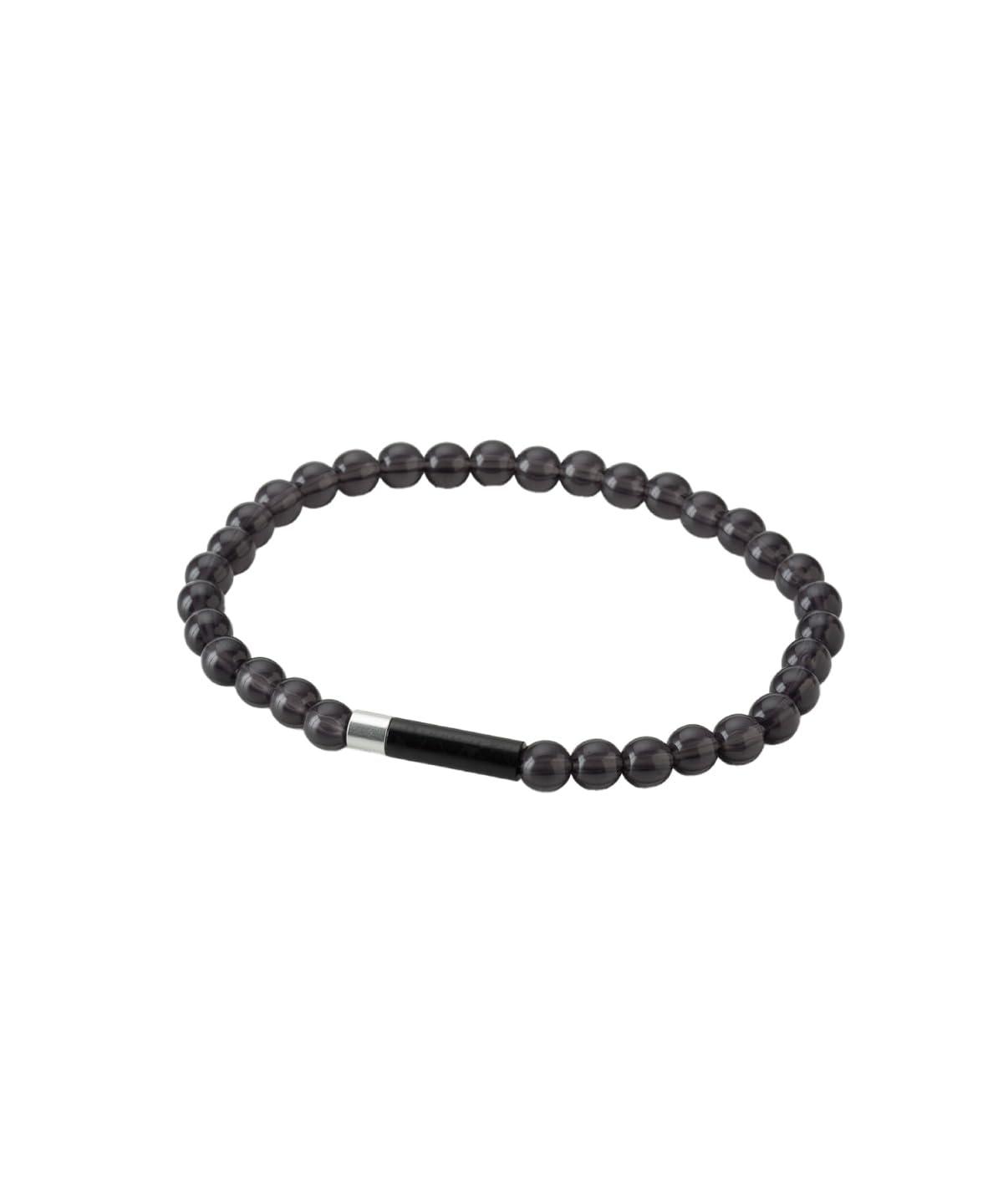 phiten RAKUWA Bracelet EXTREME Crystal Touch Black/Silver Inner Circumference 16cm