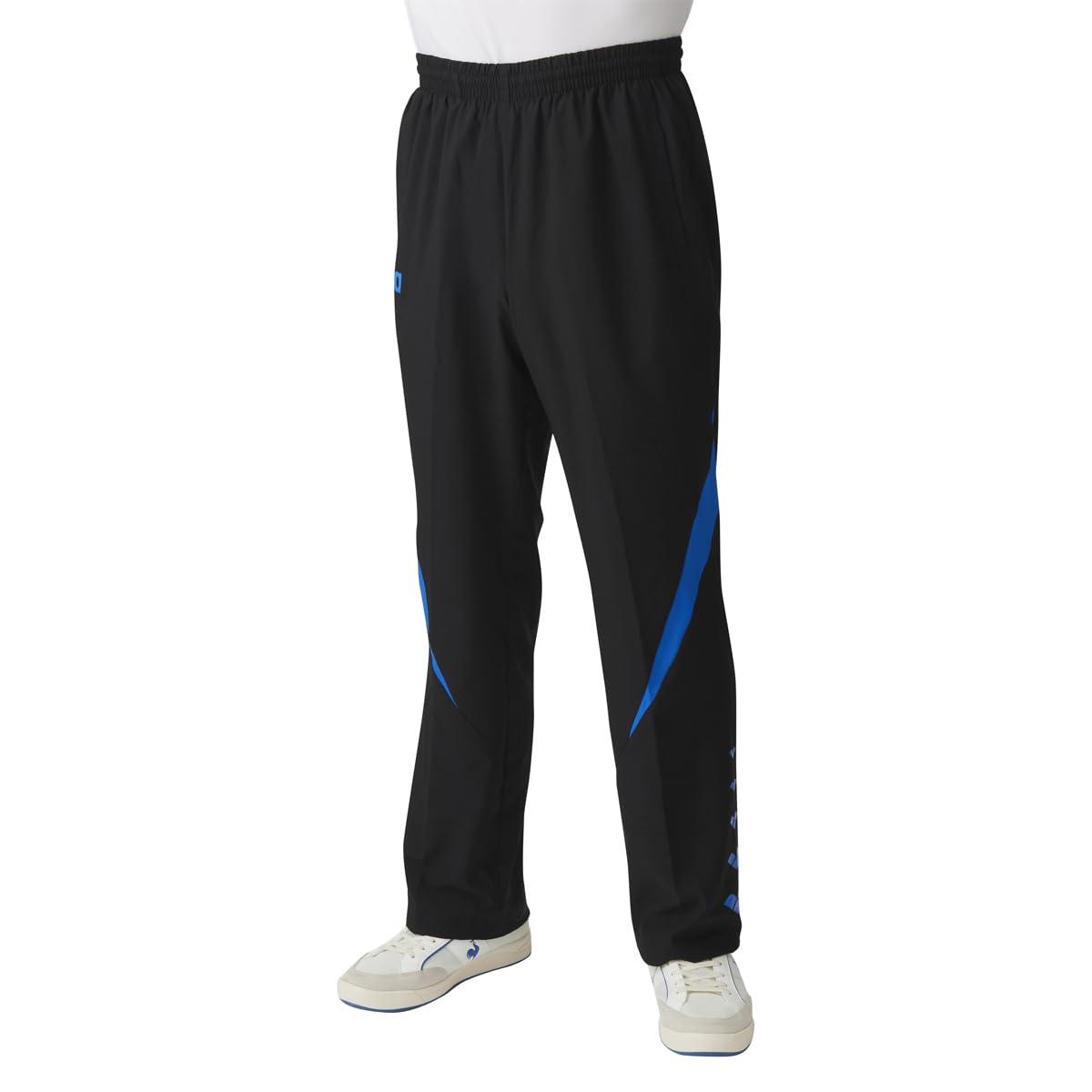 [Arena] Long Pants ASS4LPU008 Black × Blue (BKBU) L