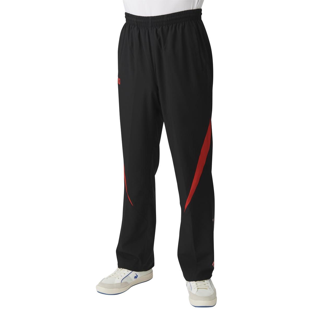 [Arena] Long Pants ASS4LPU008 Black × Red (BKRD) O