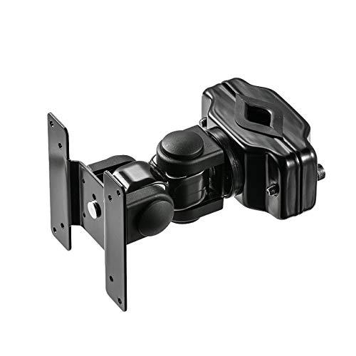 Sanwa Supply Monitor Arm, Pole Mount, High Load Capacity (20kg) CR-LA357 Product Color: Black