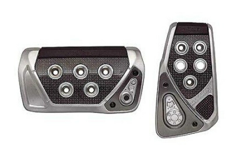 CARMATE Authentic GT Pedal Set RAZO GT SPEC AT-S Aluminum Die-Cast Carbon Fiber Accelerator & Brake Covers RP101