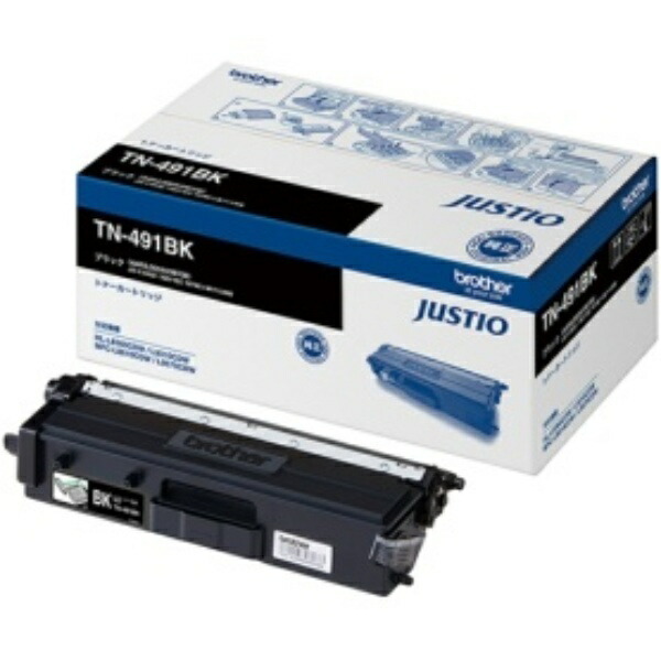 Brother Toner Cartridge Black TN-491BK 1 piece