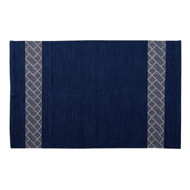 Azumaya-kk Rug Blue Width 90 × Depth 150 cm TTR-156BL