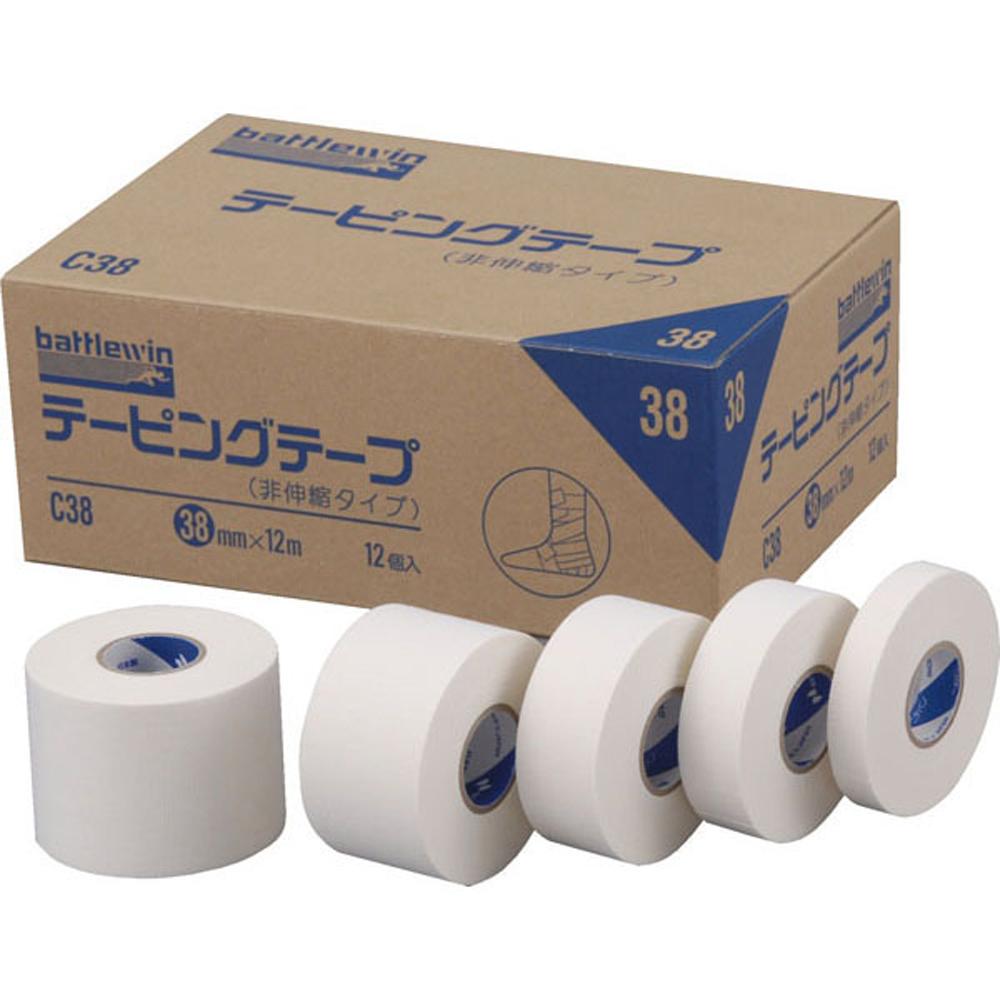 Nichiban Battlewin Taping Tape (Non-Stretch) 24 Rolls 25mm x 12m CH25