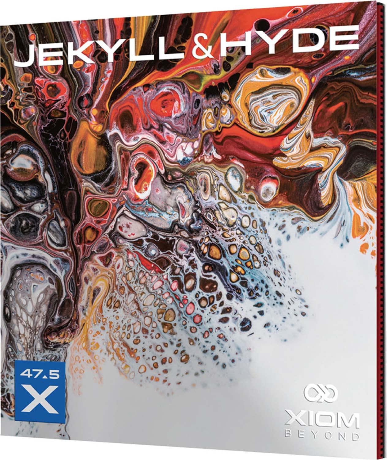 XIOM Table Tennis Rubber Jekyll & Hyde X47.5 Red (RD) 2.1 11191