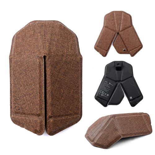 myAir.0 OriMouse Portable Wireless Mouse [ 3D Origami-Size Design Touch Scroll Ultra-Thin Lightweight No USB Receiver Required Bluetooth 5.2 Connection ] Coffee MA0-OMBR1