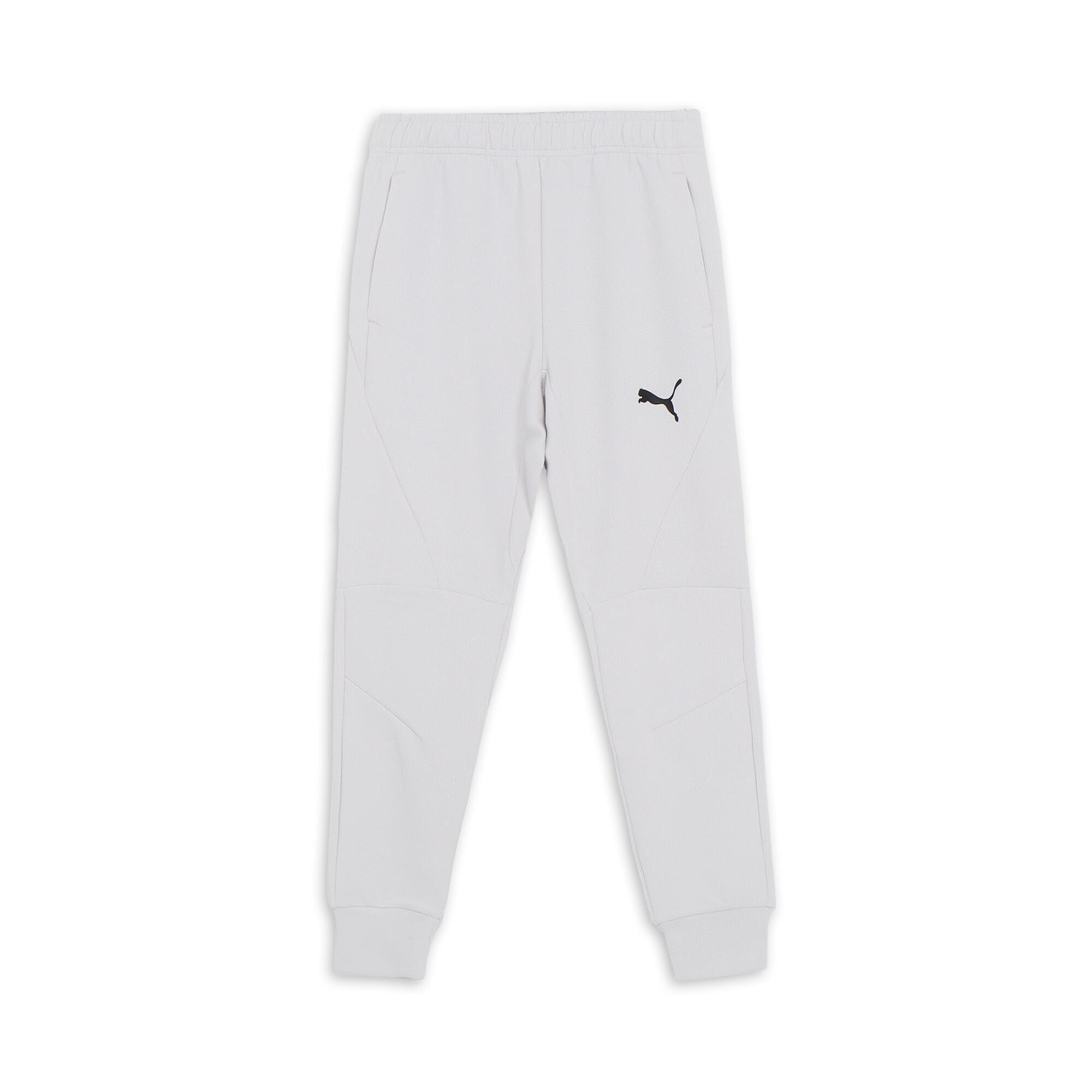 [PUMA] Soccer Football Moisture-Wicking Quick-Dry Long Pants PUMAFTBL TRAVEL Pants 660133 Men's Spring/Summer 2025 Color Feather Grey (33)