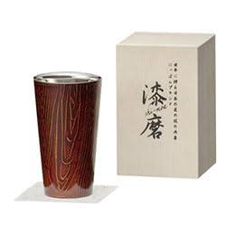 Uchiki Urushi-Maki Lacquered Cup Wamodan Wamodan+ (Straight Cup Red (Rosewood) (Double-Layer Structure) SCW-L202)