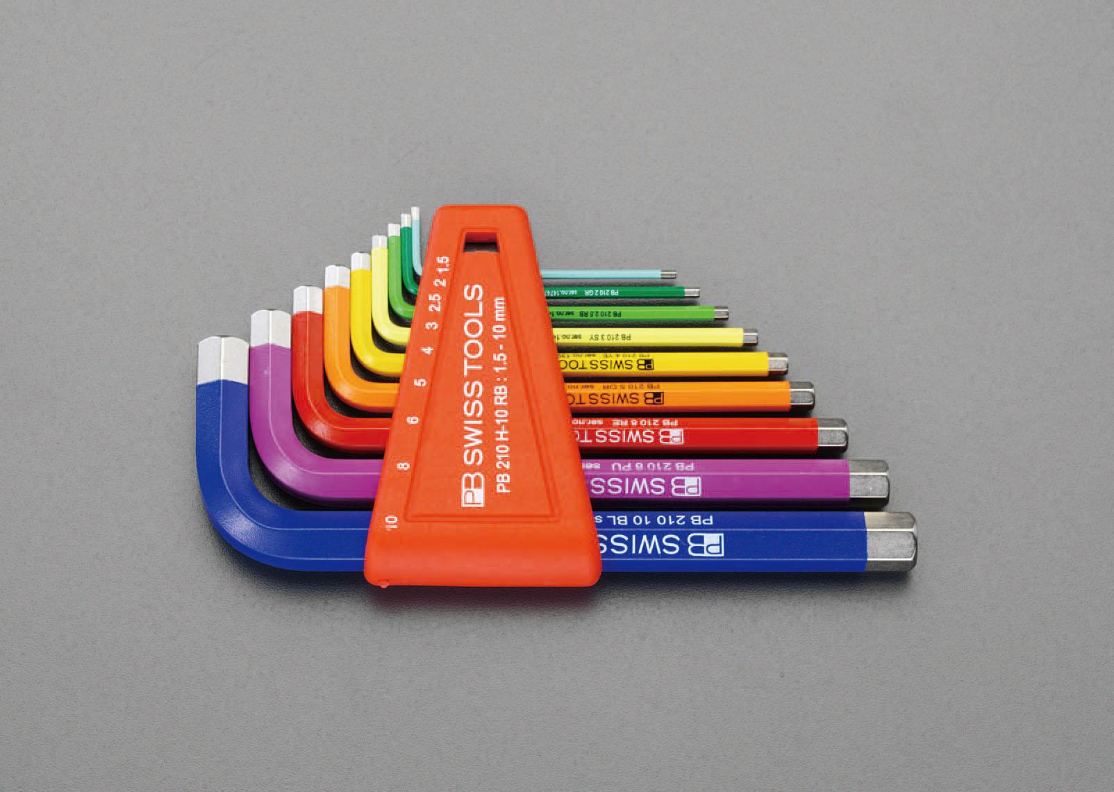 1.5–10 mm / 9-piece set [Hexagon] wrench