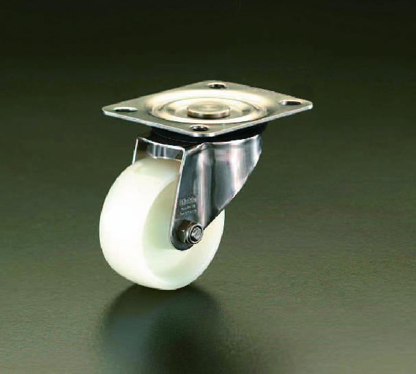 100mm Swivel Casters (Swivel Fittings, Stainless Steel) EA986LM-100