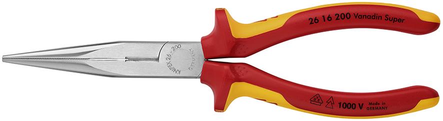 ESCO 200mm Insulated Radio Pliers (Grip/Straight/Plated) EA537KC-200