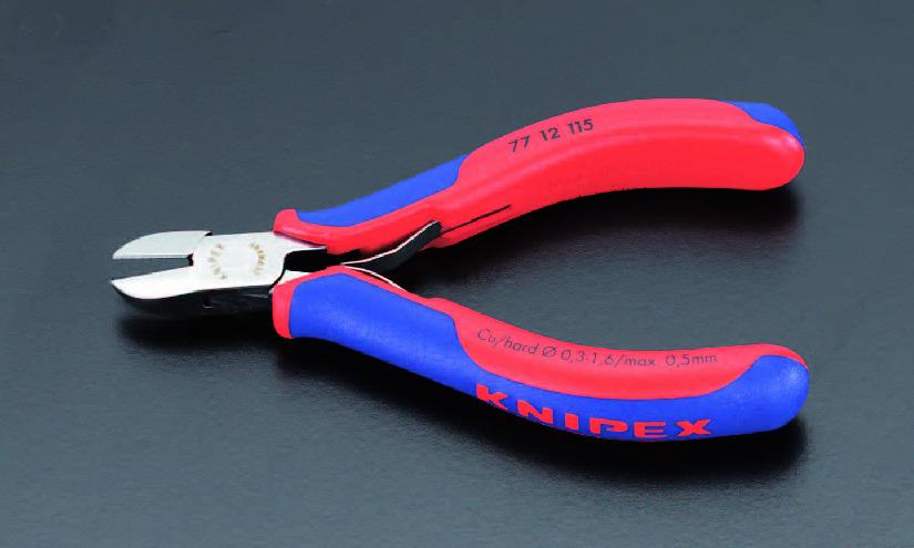 ESCO 115mm Precision Nippers (Grip & Spring / Diagonal Cutting) EA535KD-2