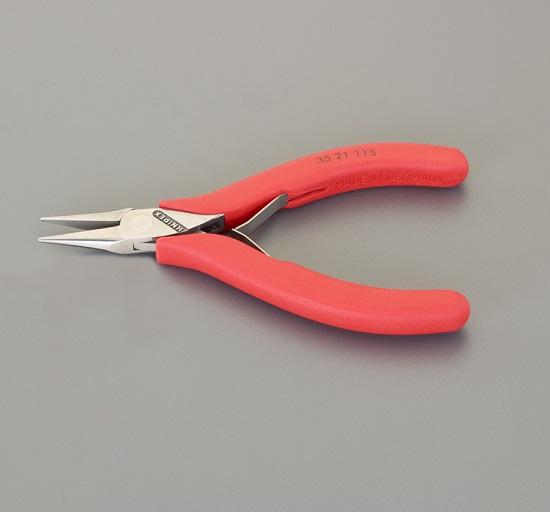 ESCO 115mm Precision Pliers (Spring-loaded/Semi-Round) EA537KR-1A