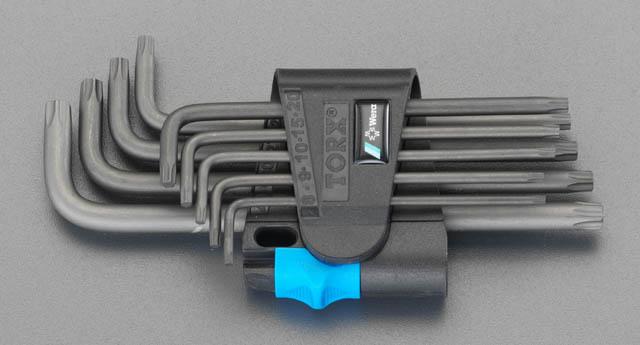 9-Piece Torx Wrench Set (with Hold Function)