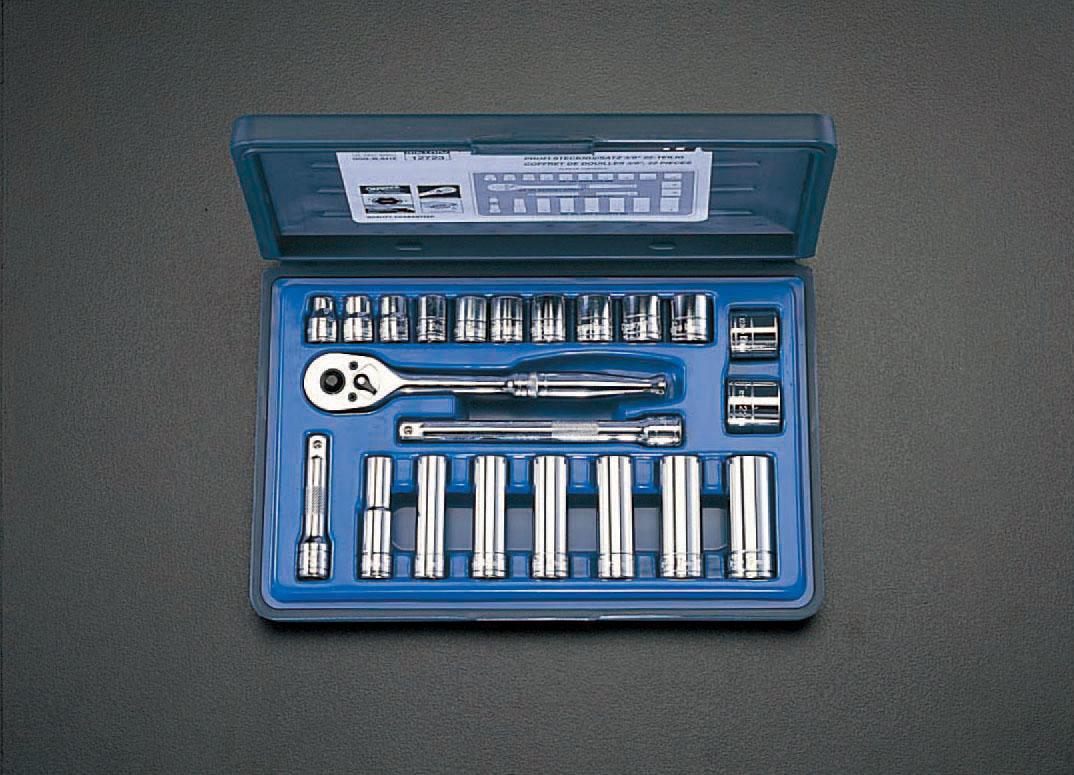 ESCO 3/8" Square Socket Wrench Set EA617CC-52