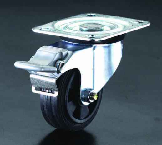 100mm Swivel Casters (Swivel Fittings, Rear Wheel Brakes Included) EA986JB-2