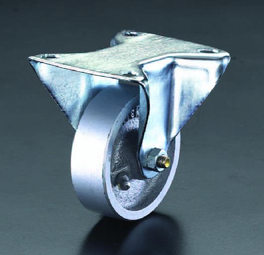 100mm Casters (Fixed Bracket, Steel Wheel) EA986N-100