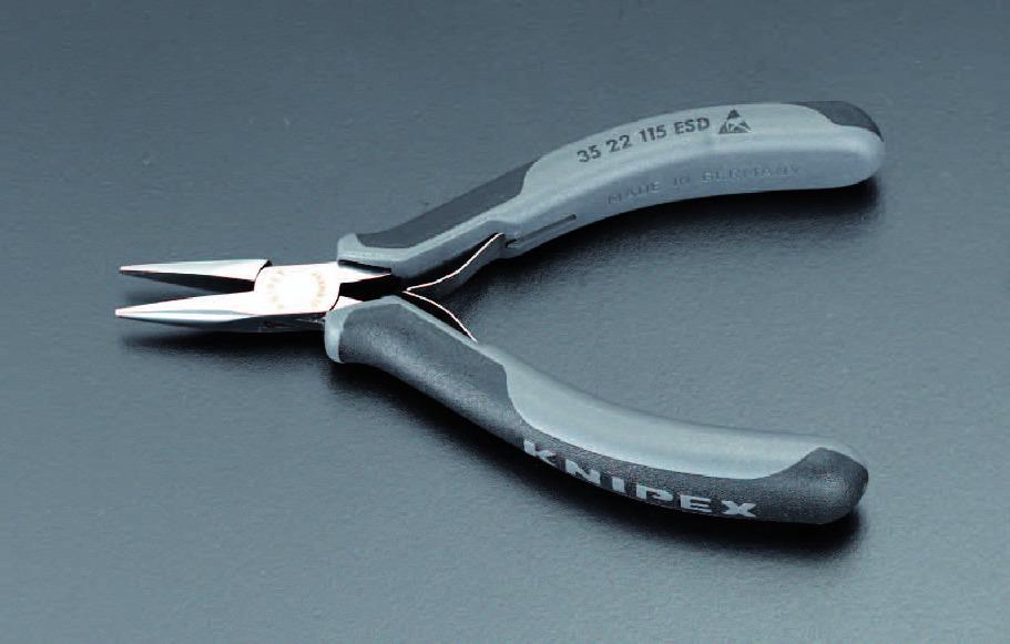 ESCO 115mm Precision Pliers (ESD/Semi-Round) EA537KS-2